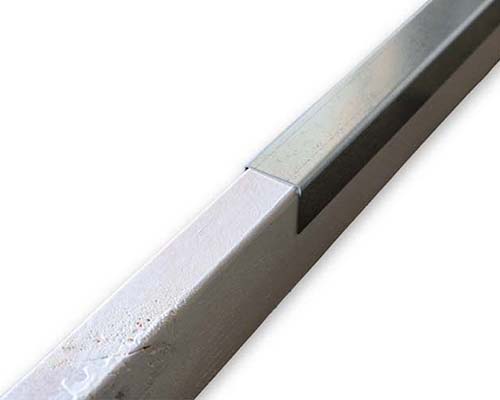 7 ft Galvanized Wall Channel 4-pack